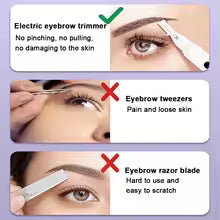 Electric Eyebrow Trimmer Electric Face Hair Remover Eyebrow Hair Trimmer Mini Portable Women Body Hair Shaver Remover
