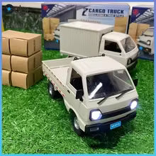 1:10/1:16 Wpl D12 Rc Car Simulation Drift Climbing Truck Led Light Cargo Rc Electric Toy Model For Boys Christmas Surprise Gifts