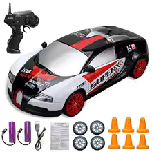 2.4G Drift RC CAR 20kM/H 4WD Toy Remote Control GTR Model AE86 Vehicle Car RC Racing Car Toy for Children Christmas Gifts