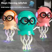 Dancing Jellyfish Squid Dancer Toys for Kid Electronic Pet Toys for Baby Children Interactive Education Toddler Toy kids Gift