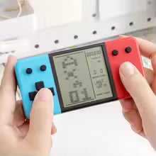 3.5 Inch Large Screen Tetris Game Machine, 26 Classic Retro Games Portable Pocket Handheld Console, Ideal Christmas Holiday Gift