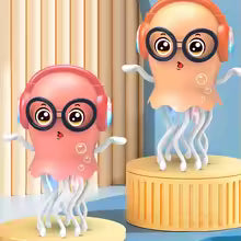 Dancing Jellyfish Squid Dancer Toys for Kid Electronic Pet Toys for Baby Children Interactive Education Toddler Toy kids Gift