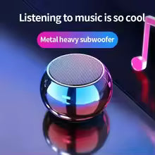 Portable Mini Bluetooth Speaker Pocket-Sized Audio Wireless Sound System Compact Music Player