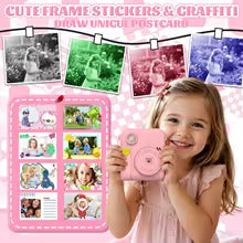 Digital Camera For Children Photography Mini Printer Portable Thermal Instant Print Photo Kids Camera 2.8inch HD Video Toy Gifts